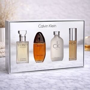 ✨ Calvin Klein Women’s Fragrance Collection – 4 Piece Gift Set ✨